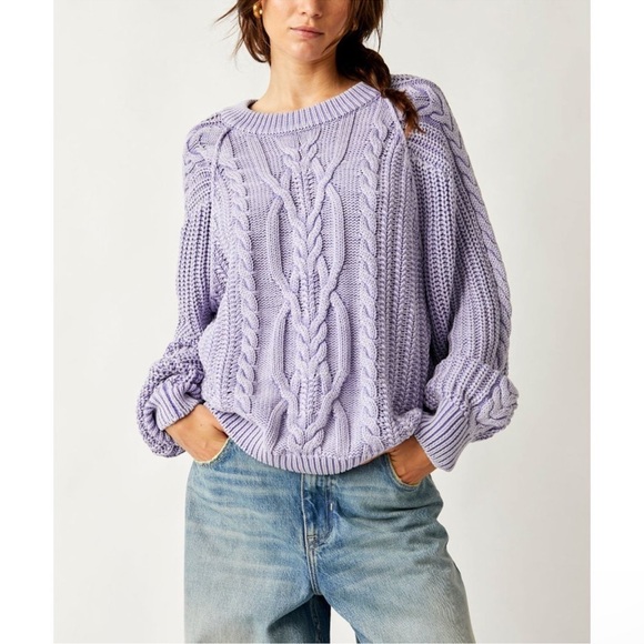 Free People Sweaters - NWT Free People Frankie Cable Sweater